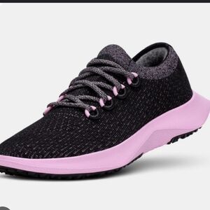 Allbirds Tree Dasher Relay Black and Pink Women's Sneakers